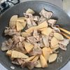 【豚肉とたけのこのねぎ塩炒め】白だしが決め手！の工程3