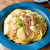 ワンパン！めんつゆで簡単♪【ながいも和風パスタ】