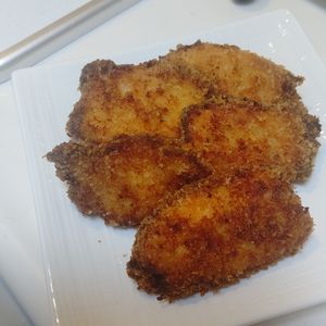 そらまめの作ってみた!投稿(むね肉de柔らかチキンカツ【#油は大さじ4 #衣付け不要】)