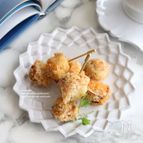 ベビーホタテのココナッツ衣揚げ