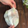 やさしくたんぱく質補給✨ささみ×厚揚げのトマト味噌包み蒸しの工程4