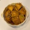 みわの作ってみた!投稿(材料2つ!しみじゅわ〜!長ネギのきつね巻き煮♩簡単おつまみ)