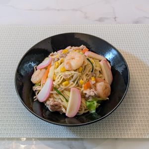 𝔂𝓾𝓶𝓲🍓の作ってみた!投稿(焼きそば麺で簡単５分♪
絶品焼きちゃんぽん)