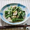 菜の花と鶏ささ身肉のレモンマヨ和え