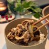 10分で完成！豚こまで【生姜焼き丼】の工程5