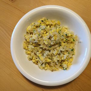 天丼かぁちゃんの作ってみた!投稿(【絶品たまご炒飯】具材は卵と長ねぎだけ/簡単にぱらぱら)