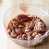 豚肉とごぼうのしょうゆ蒸しの工程1