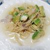 まゆたの作ってみた!投稿(ワンパン！和風アボカドクリームパスタ)