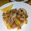 joe sanの作ってみた!投稿(行列の定食屋さんの🍚牛肉と玉葱のオイスターバターレモン🤩)