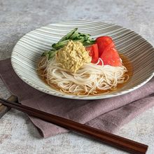 ツナカレーマヨのぶっかけそうめん