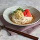 ツナカレーマヨのぶっかけそうめん