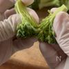 『すくい豆腐とブロッコリーのカニカマあん』ヘルシー＆丼も◎の工程1