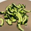箸が止まらない！夏野菜【茄子ときゅうりの三杯酢】の工程2