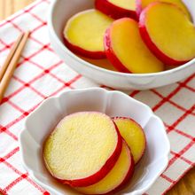 【さつまいものはちみつレモン煮】レンジで作れる！簡単おかず