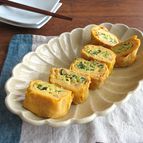 【卵焼き】お弁当の彩りに◎小松菜とツナ