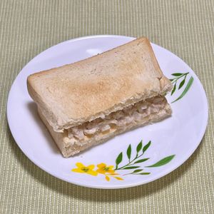 キャピタンの作ってみた!投稿(簡単！ツナトーストサンド)