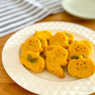 やさしい甘さのかぼちゃのソフトクッキー