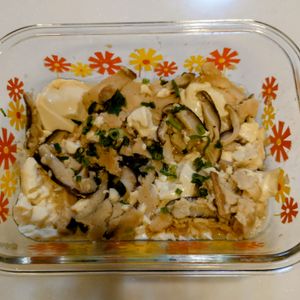 にゃんこさん🐱の作ってみた!投稿(【らくレピ】レンジで簡単！鶏ひき肉と椎茸と豆腐の甘辛煮)