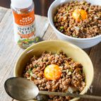 1番美味しいそぼろ丼！？食感楽しい病みつき豚そぼろ丼