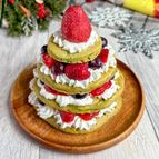 簡単可愛い♪クリスマスツリーケーキ