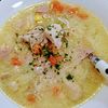 ゆみの作ってみた!投稿(鶏肉と野菜のマスタード入りミルクスープ)