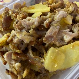 308707の作ってみた!投稿(バター香る豚こま肉のだしカレー焼き)