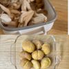 栗と鶏もも肉のこっくりオイスター炒め【秋の味覚♪】の工程2