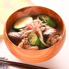 ◆夏野菜のコクうま豚汁◆生姜と野菜で元気回復！