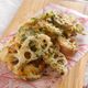 大人も子どもも手が止まらない!【レンコンの青のりチーズ焼き】