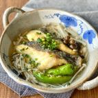 タラの唐揚げときのこの出汁あんかけ