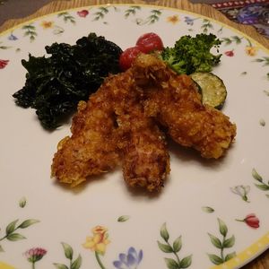 melの作ってみた!投稿(ビニール袋で楽チン！ザクザク食感＊ササミでクリスピーチキン)