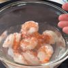 エビの肉巻き串の下準備