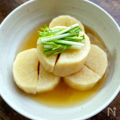簡単！ほくほく味しみ♪【ながいもの白だし煮】