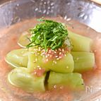 冷やし茄子の梅あんかけ│レンジで簡単♪さっぱり副菜