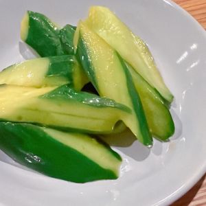 ミルクの作ってみた!投稿(ポリ袋で簡単！きゅうりのわさぽん漬け)