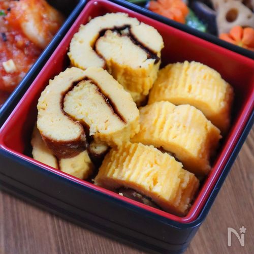 はんぺんで作る♪甘くてふんわり♡伊達巻き