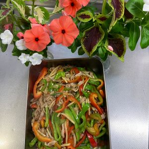 そら・ゆずの作ってみた!投稿(オイスターソースがなくても本格的な味つけができる！青椒肉絲)