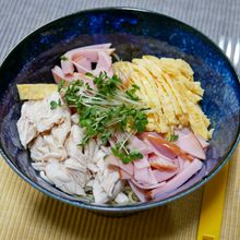 暑いので冷たいパスタでも「冷やし素麺つゆパスタ」