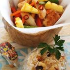 ソースが決め手☆とり胸肉のパイン酢豚風
