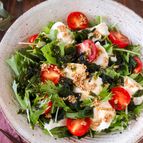 【豆腐と水菜のさっぱり中華サラダ】さっと出来てヘルシー！