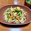 Nao★彡の作ってみた!投稿(小松菜と厚揚げ、焼きエリンギのぶっかけうどん)