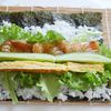 〈サーモン海苔巻き〉シャキシャキ野菜とバジルのハーモニー♪の工程6