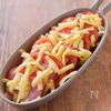 【トマトとベーコンのチーズパン粉焼き】火を使わず簡単に!の工程1