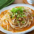 ご飯がすすむ♪レンジで麻婆もやし