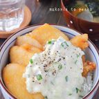 揚げずに簡単！たまらない美味しさ♡鶏むね肉でチキン南蛮丼