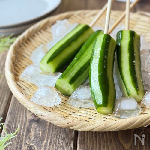 屋台のあの味！簡単すぎる冷やしきゅうり