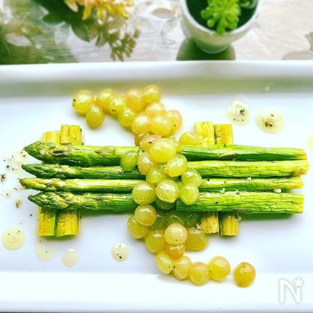 グリーンアスパラの焼きマリネ デアウェア添え By トコトコ レシピサイト Nadia ナディア プロの料理家のおいしいレシピ