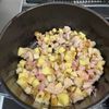 ヤマキ 割烹 白だしを使ったスコッチブロス風スープの工程2