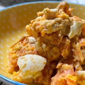 すばるの作ってみた!投稿(デパ地下超え♡〖丸ごとにんじんサラダ〗レンジで簡単！ウマ甘♡)