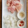 疲れた日のご自愛に「サムゲタンかゆ」の工程1